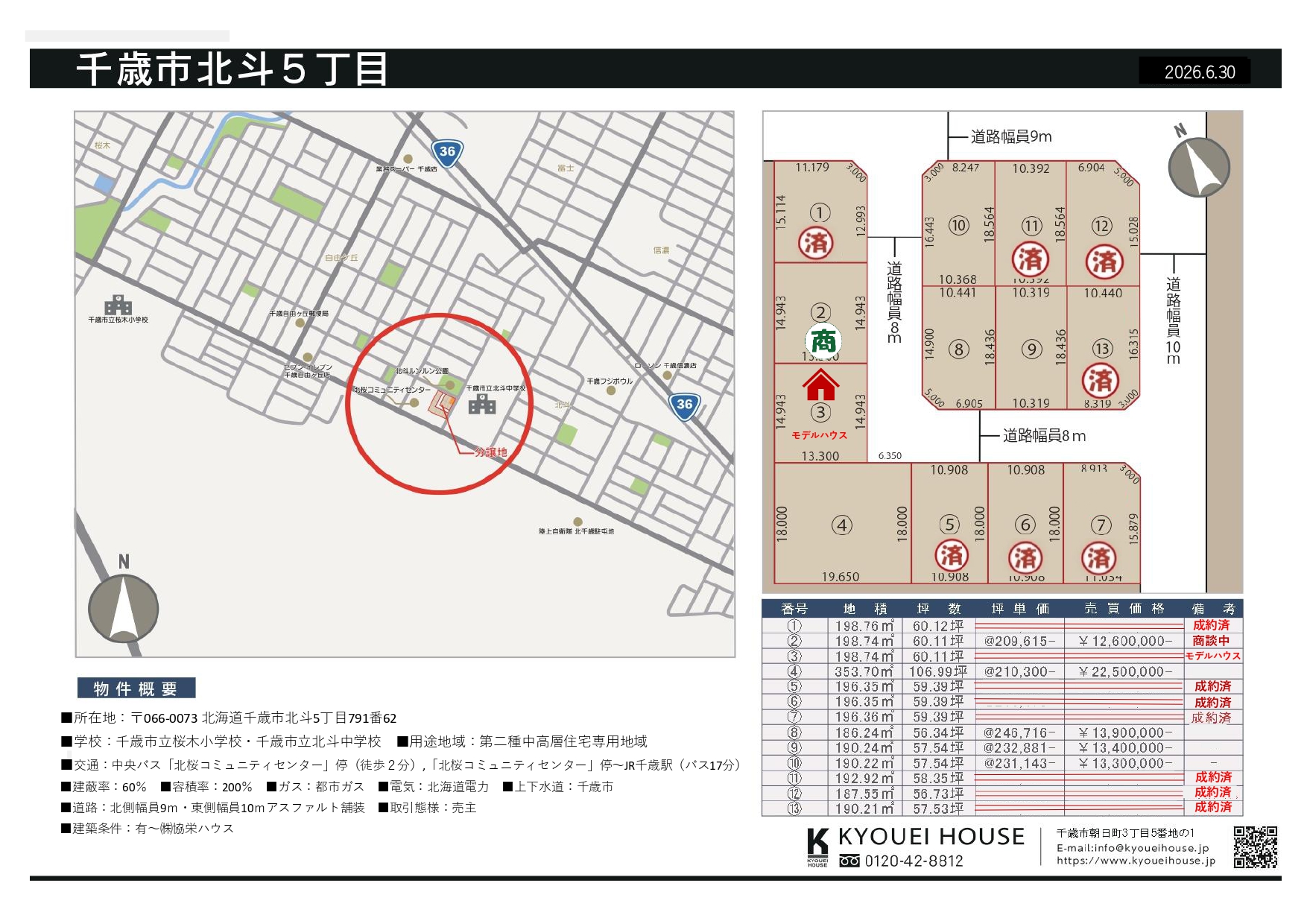 千歳市北斗5丁目