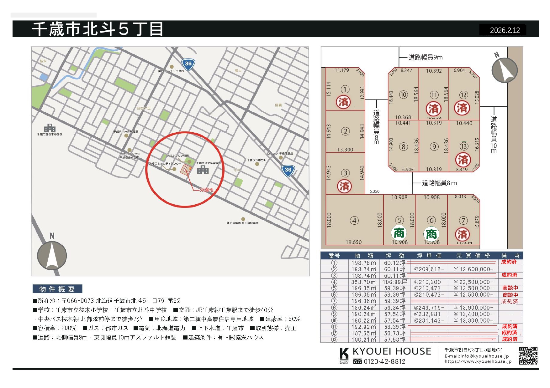 千歳市北斗5丁目