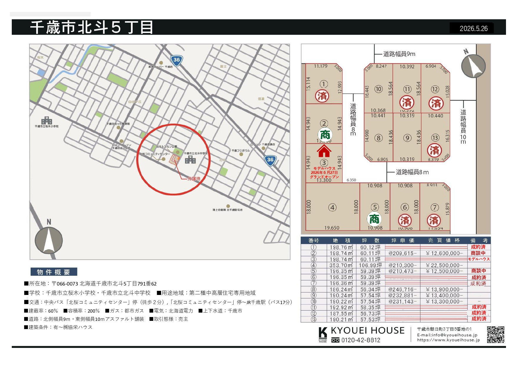 千歳市北斗5丁目